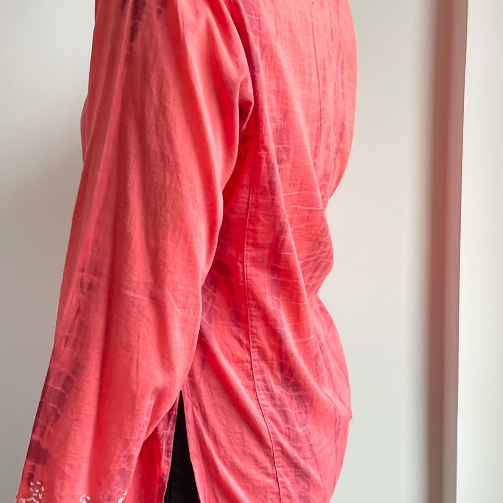 Cotton sequined top